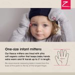 Zutano Baby Boys' Fleece Mittens - Image 4
